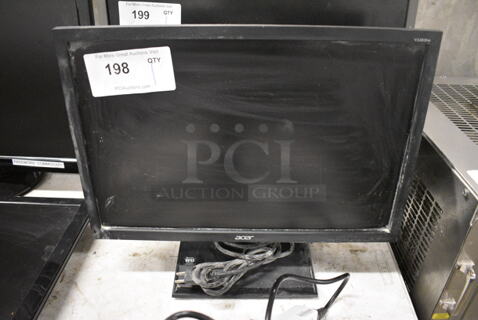 Acer Model V193W 19" Computer Monitor.