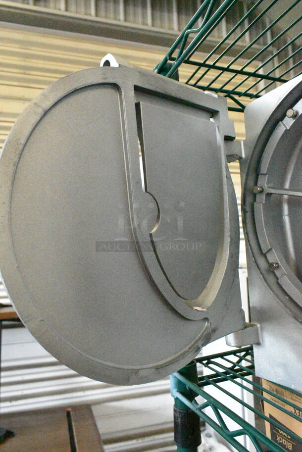 BRAND NEW SCRATCH AND DENT! Metal Commercial Pelican Head Mixer Attachment w/ Blade Frame. No Blade.  - Image 8 of 9
