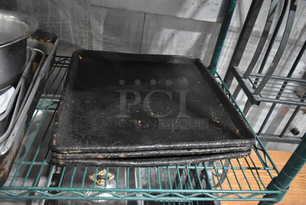 ALL ONE MONEY! Lot of Various Metal Items Including Metal Baking Pans - Image 2 of 4