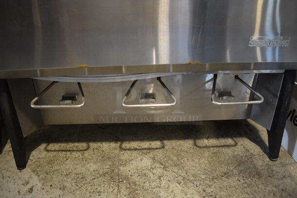 Silver King Model SKMAJ3 Stainless Steel Commercial Countertop Milk Dispenser. Does Not Have Refrigeration or Electrical. 115 Volts, 1 Phase. 38x17.5x39.5 - Image 6 of 6