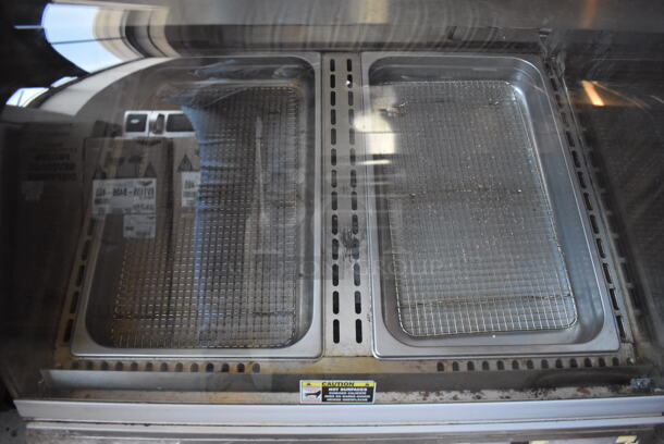 Stainless Steel Commercial Countertop Heated Display Case Merchandiser. 31x31x22. Tested and Working! - Image 3 of 5