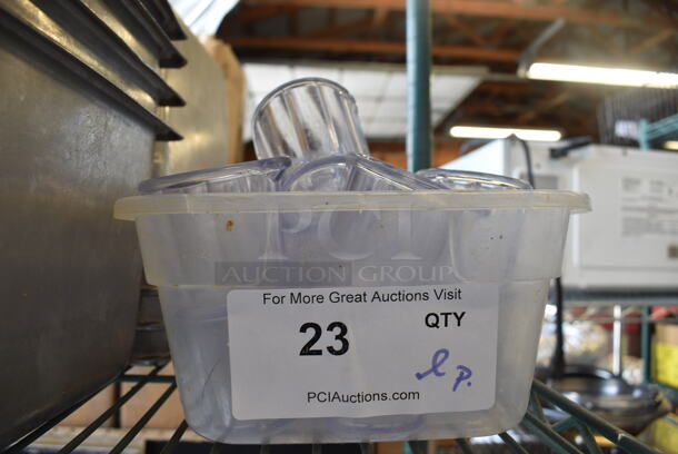 ALL ONE MONEY! Lot of 29 Poly Cups in Poly Bin! 2.5x2.5x2.25 - Image 3 of 3