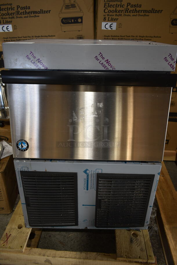 BRAND NEW SCRATCH AND DENT! 2023 Hoshizaki F-330BAJ-C Stainless Steel Commercial Undercounter Self Contained Ice Machine. 115 Volts, 1 Phase. - Image 3 of 5