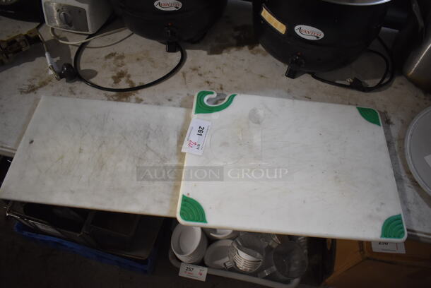 2 Various Cutting Boards. 20x15x0.5, 36x12x0.5. 2 Times Your Bid! - Image 1 of 3