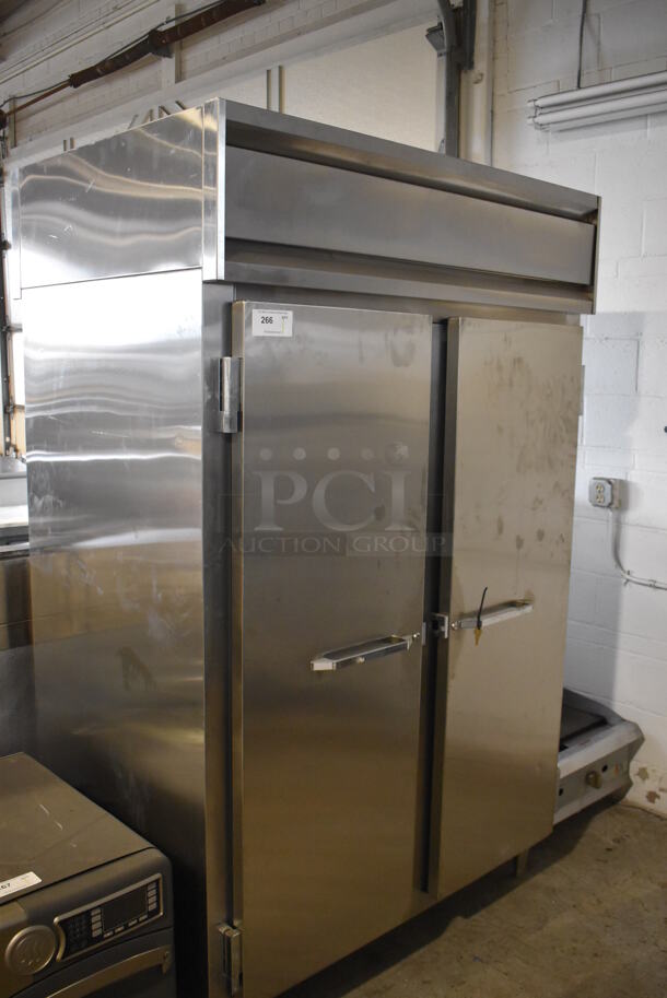 Continental DL2W-SS-PT Stainless Steel Commercial 2 Door Reach In Pass Through Warmer. 115/208-230 Volts, 1 Phase.  - Image 2 of 6
