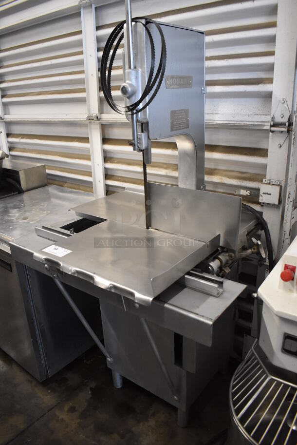 Hobart 5212 Stainless Steel Commercial Floor Style Meat Saw. 115 Volts, 1 Phase. 37x31x68. Tested and Working! - Image 4 of 8