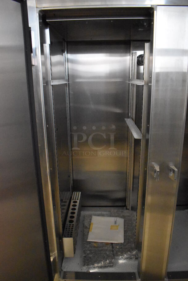 Continental DL2W-SS-PT Stainless Steel Commercial 2 Door Reach In Pass Through Warmer. 115/208-230 Volts, 1 Phase.  - Image 4 of 6