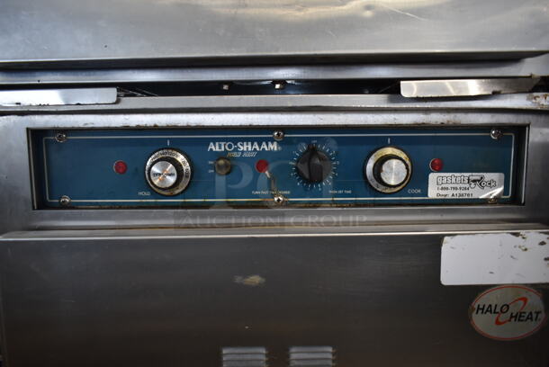 Alto Shaam 1000-TH/II Halo Heat ENERGY STAR Stainless Steel Commercial Cook N Hold Cabinet on Commercial Casters. 208/240 Volts, 1 Phase.  - Image 6 of 9