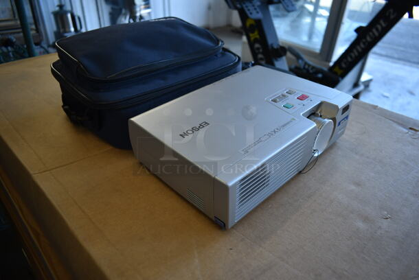 Epson EMP-720 LCD Projector in Bag. 100-240 Volts, 1 Phase.  - Image 3 of 11