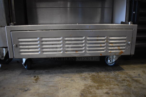 Automated Equipment RAM 280-F Stainless Steel Commercial Floor Style Frozen Fry Dispenser w/ 2 Metal Fry Baskets on Commercial Casters. 115 Volts, 1 Phase. 29x31x75. Tested and Powers On - Image 8 of 8