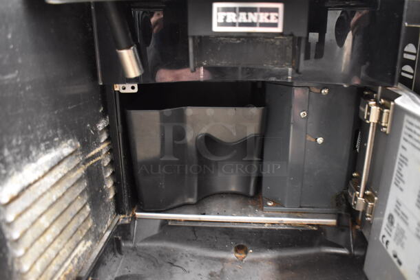 Franke FCS4026 Metal Commercial Countertop Automatic Espresso Machine w/ 2 Hoppers. Missing Lids and Drip Tray. 200-240 Volts, 1 Phase. 12x21x32 - Image 6 of 6