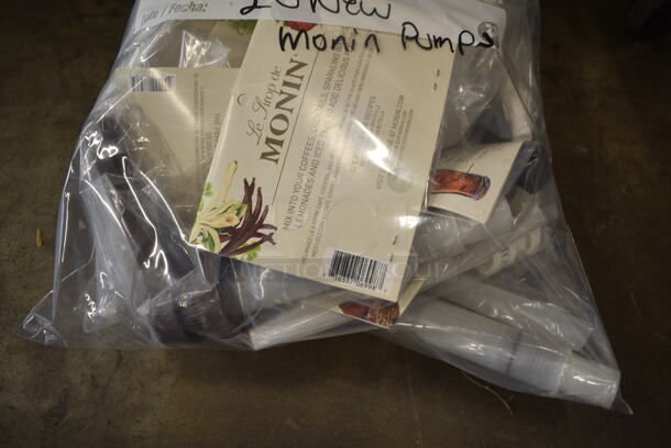 ALL ONE MONEY! Lot of Various Items Including Check Order Rod, Metal Piece and Monin Syrup Pumps.  - Image 5 of 9