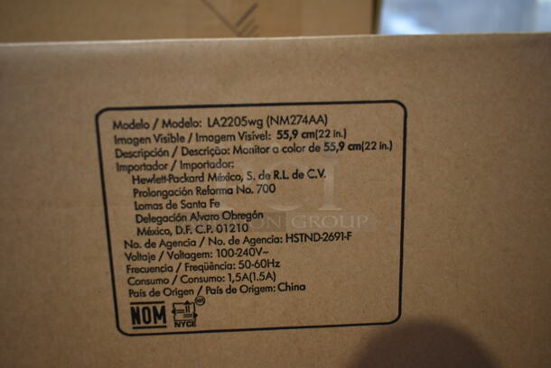29 Boxes of BRAND NEW HP Compaq la2205 Monitors. 29 Times Your Bid! - Image 4 of 9