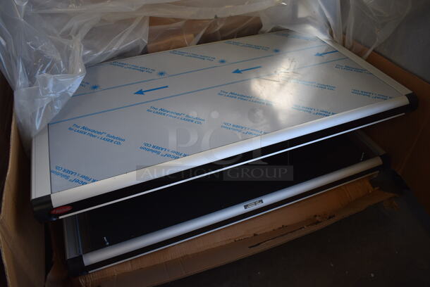 BRAND NEW IN BOX! Hatco Metal Commercial Countertop Warming Heated Display. 48x27x15 - Image 4 of 8
