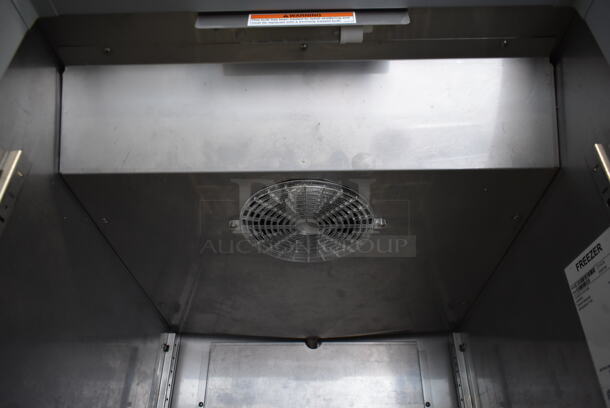 2018 Hoshizaki CF1S-FS Stainless Steel Commercial Single Door Reach In Freezer w/ Racks on Commercial Casters. 115 Volts, 1 Phase. Tested and Powers On But Does Not Get Cold - Image 5 of 7