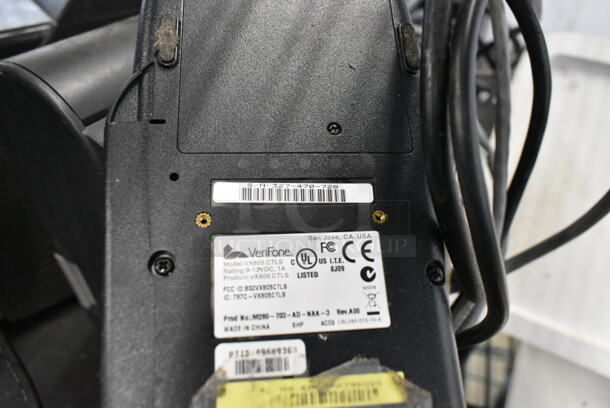 9 Various Items Including NCR POS Monitor, Epson M244A Receipt Printer, VeriFone Credit Card Reader, 2 Cash Drawers. 9 Times Your Bid!  - Image 9 of 12