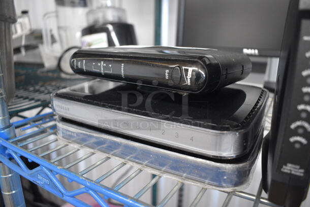 4 Various Items Including Netgear Routers. Includes 6.5x5x1.5. 4 Times Your Bid! - Image 3 of 3