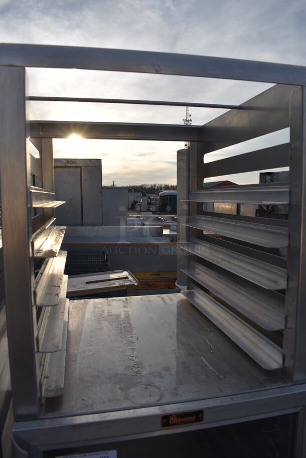 Lockwood Metal Commercial Enclosed Pan Transport Rack on Commercial Casters. 22x30x71 - Image 5 of 5