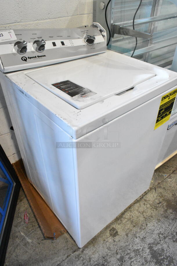 BRAND NEW SCRATCH AND DENT! 2024 Alliance AWN632SP116TW02 TC5003WN 3.2 cu. ft. 27" Top Load Washer with Classic Clean - Free Use. See Pictures for Dents. 120 Volts, 1 Phase.  - Image 3 of 8
