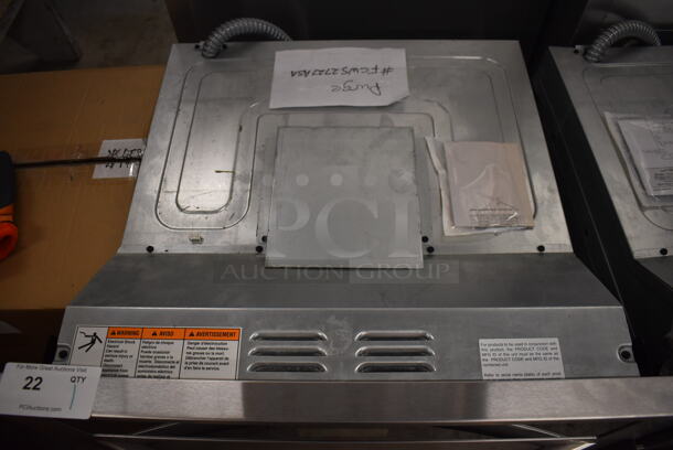 BRAND NEW SCRATCH AND DENT! Frigidaire FCWS2727ASA Stainless Steel Electric Powered Convection Oven w/ View Through Door. 120-208/240 Volts, 1 Phase. 27x27x28 - Image 4 of 9