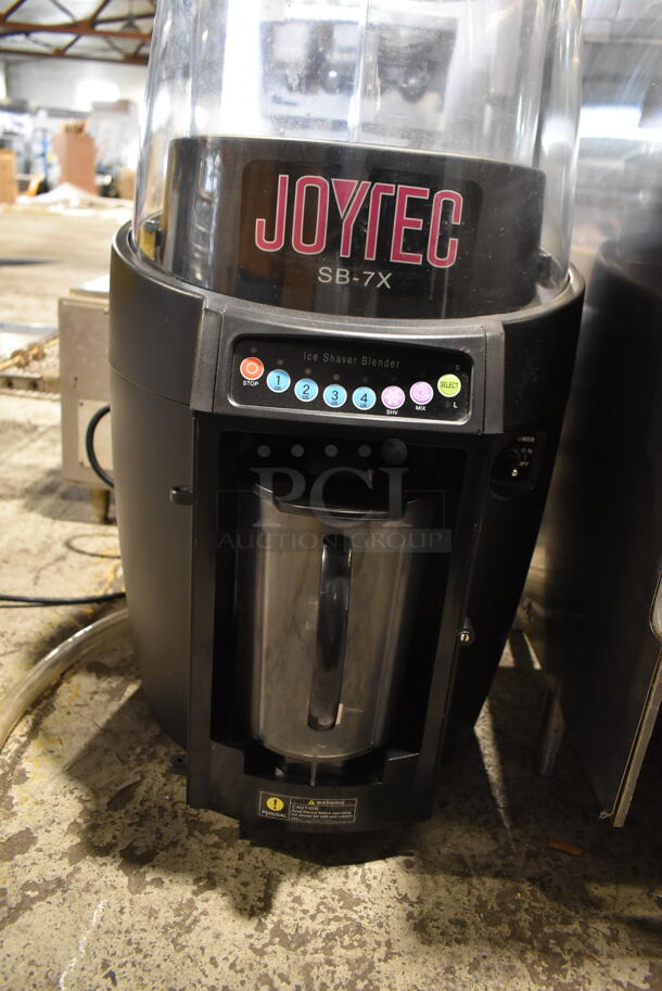 Joytec SB-7X Metal Commercial Countertop Ice Shaver Blender. 120 Volts, 1 Phase. Tested and Working! - Image 3 of 7