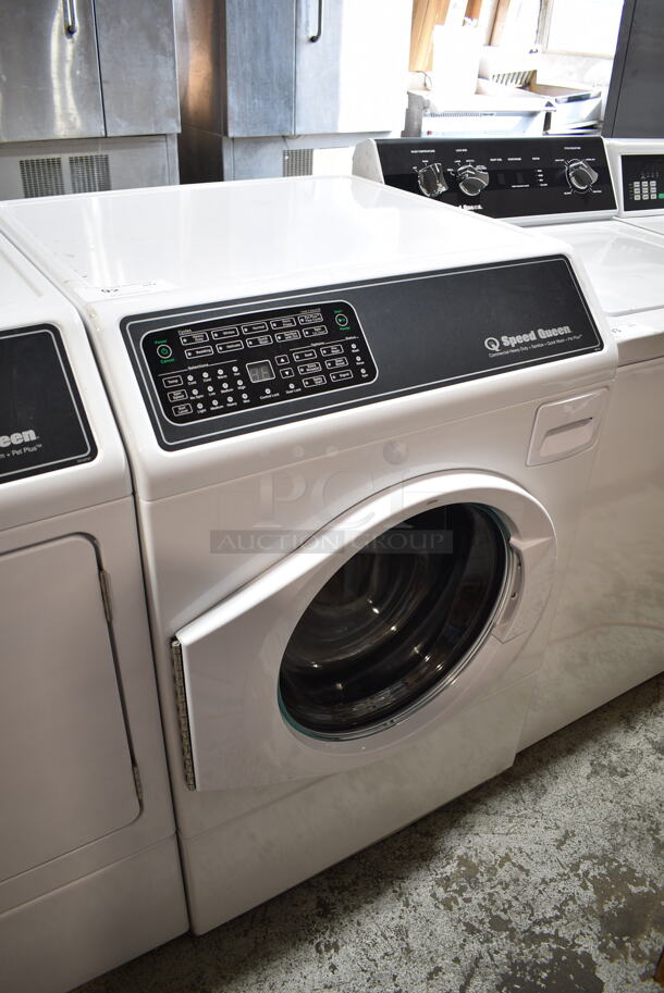 BRAND NEW SCRATCH AND DENT! Speed Queen FF7009WN 3.5 cu. ft. 27" Front Load Washer with Front Control and Pet Plus - Free Use - Image 2 of 6