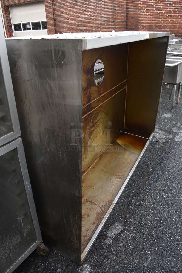 7' Stainless Steel Steam Hood. 84x20x54 - Image 4 of 4