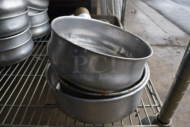 3 Various Metal Baking Pans. 8.5x8.5x3, 8.5x8.5x3, 10x10x3. 3 Times Your Bid!