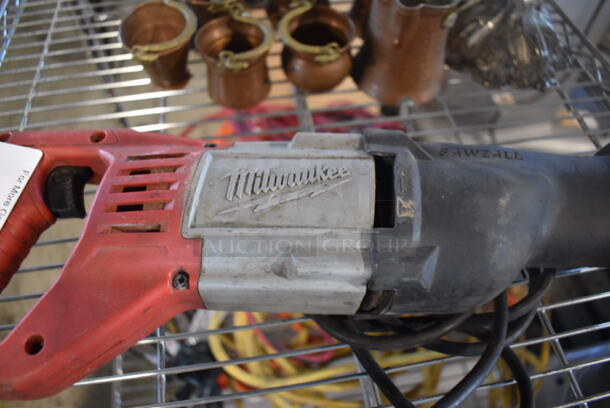 Milwaukee Metal Sawzall. 120 Volts, 1 Phase. 20x4x6. Tested and Working! - Image 3 of 4