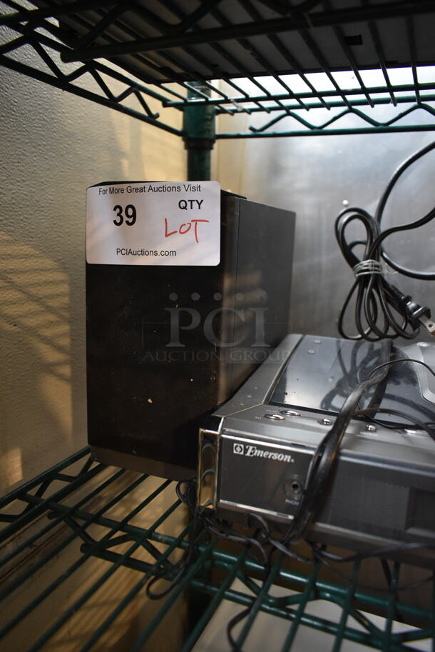 Emerson AM/FM Stereo Micro Audio System w/ Speakers. - Image 4 of 8