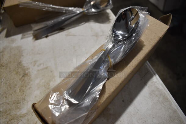 12 BRAND NEW! Stainless Steel Spoons. 6". 12 Times Your Bid! - Image 3 of 3