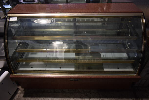 2017 Leader EMCB77D Metal Commercial Floor Style Deli Display Case Merchandiser. 115 Volts, 1 Phase. Tested and Powers On But Does Not Get Cold - Image 1 of 6