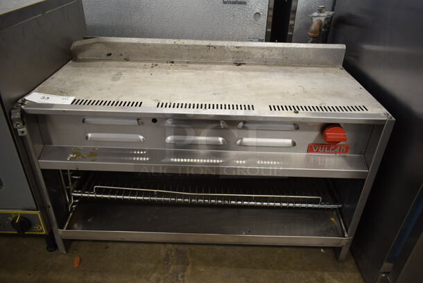 Vulcan Stainless Steel Commercial Natural Gas Powered Cheese Melter. 