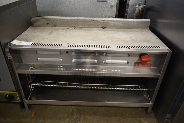 Vulcan Stainless Steel Commercial Natural Gas Powered Cheese Melter.  - Image 1 of 3
