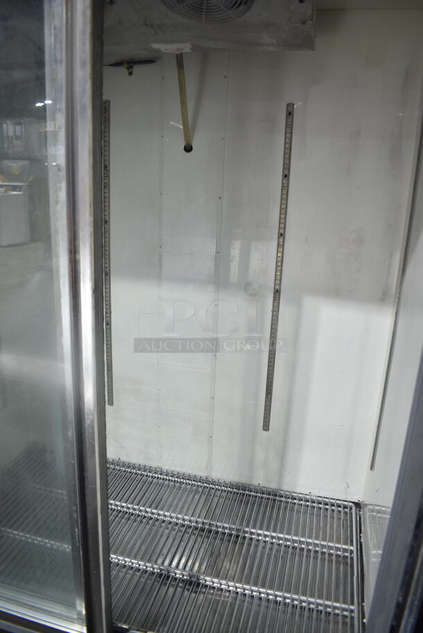 Leader Metal Commercial 2 Door Reach In Cooler Merchandiser. 115 Volts, 1 Phase. Cannot Test Due To Damaged Plug - Image 7 of 9
