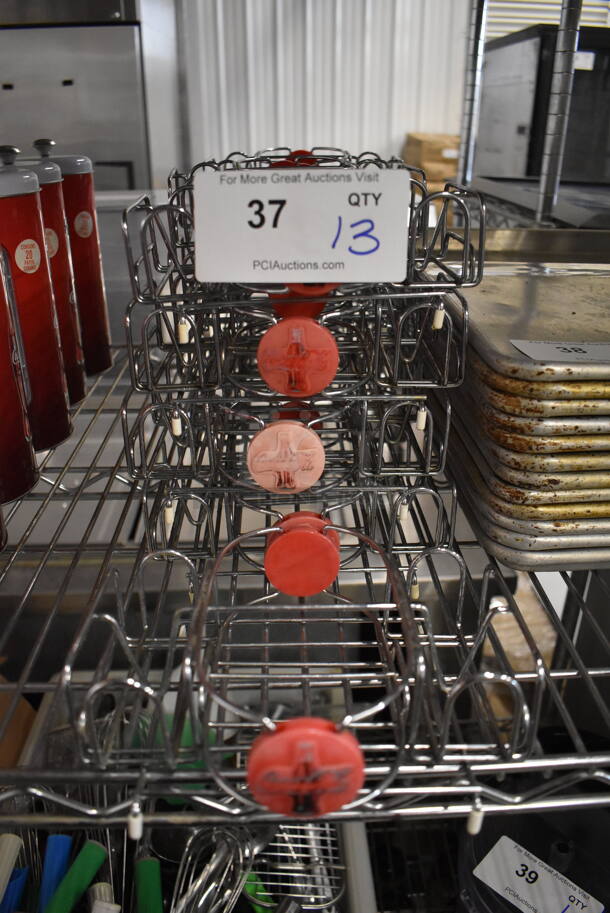 13 Coca Cola Metal Countertop Holders. 7.5x6.5x2.5. 13 Times Your Bid! - Image 3 of 3