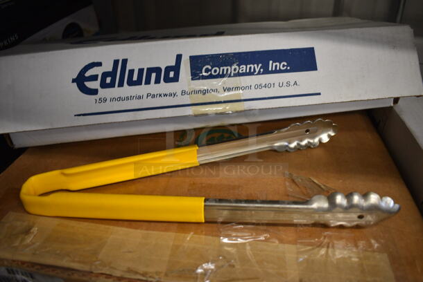 6 BRAND NEW IN BOX! Edlund Metal Tong. 12