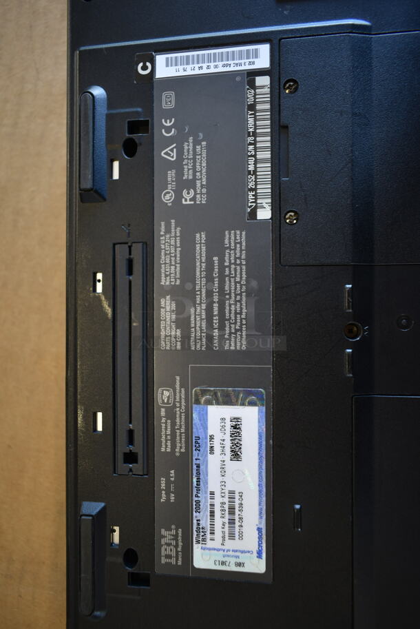 Hitachi CP-X430W LCD Projector and IBM Laptop in Bag. 100-120/200-240 Volts, 1 Phase.  - Image 11 of 11