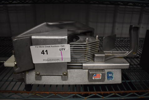 Nemco Metal Countertop Tomato Slicer. 17x8x9
