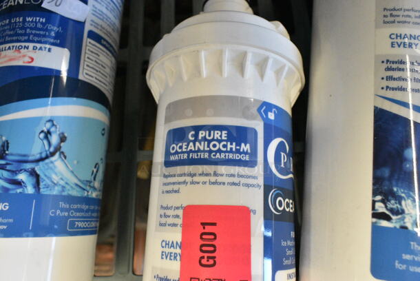 ALL ONE MONEY! Lot of 2 Water Filter Heads and 3 C Pure Water Filter Cartridges.  - Image 6 of 8