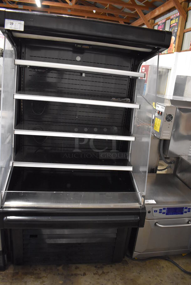 Hussmann GSVM-4072 Metal Commercial Open Grab N Go Merchandiser. 115 Volts, 1 Phase. 41x31x73. Tested and Powers On But Does Not Get Cold - Image 2 of 10