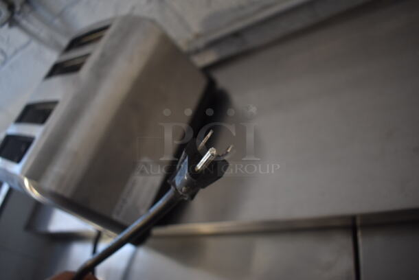 AvaToast MDT4 Stainless Steel Countertop 4 Slot Medium Duty Pop Up Toaster. 120 Volts, 1 Phase.  - Image 5 of 7