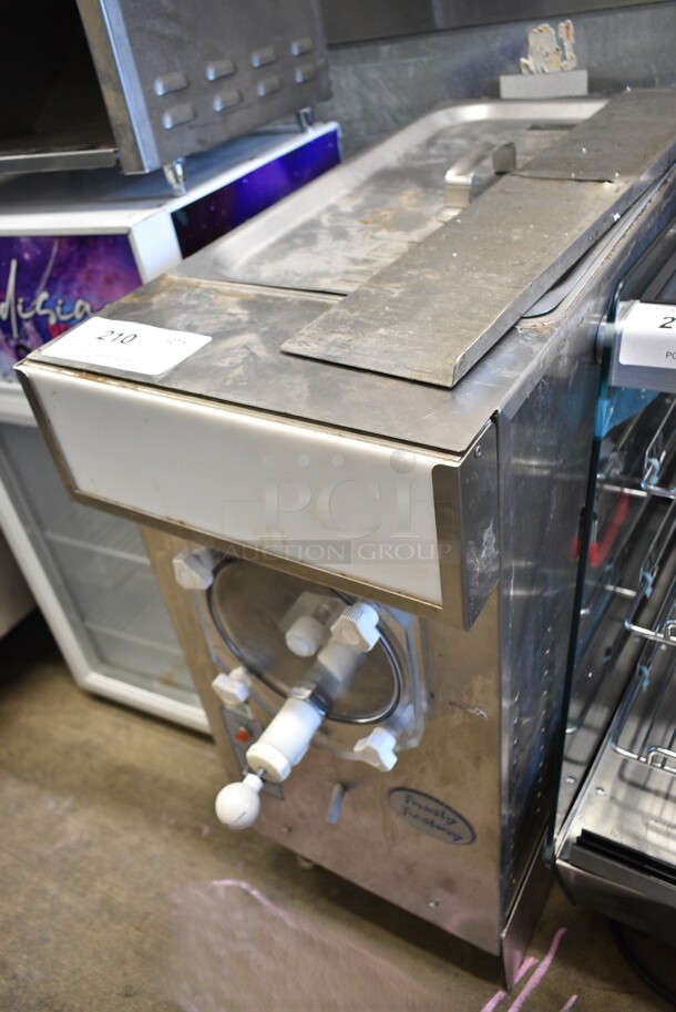Frosty Factory 127A Stainless Steel 16 Qt. Single Hopper Countertop Frozen Drink Machine. 115 Volts, 1 Phase.  - Image 2 of 6