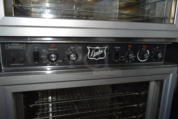 Duke AHPO-6/18 Stainless Steel Commercial Floor Style Electric Powered Oven Proofer on Commercial Casters. 240 Volts, 3 Phase. - Image 4 of 9