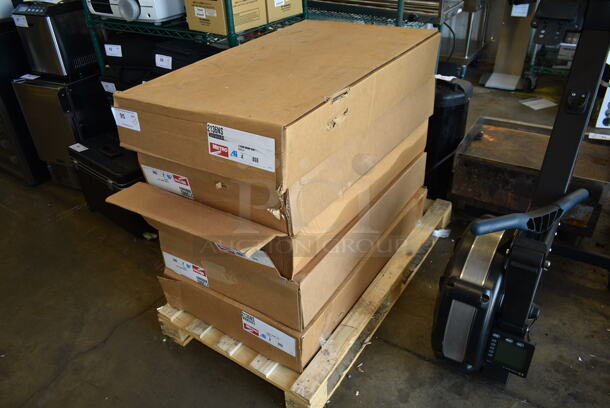 5 BRAND NEW BOXES OF 4 Metro 2136NS Chrome Finish Wire Shelves. 5 Times Your Bid!  - Image 2 of 6