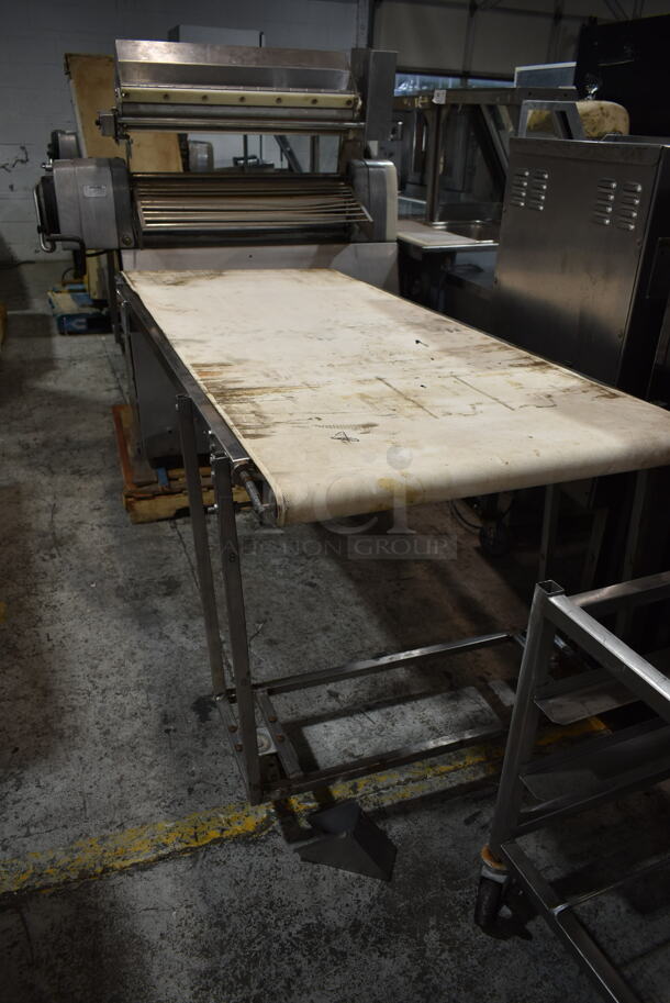 Seewer Rondo SMK 64 Metal Commercial Floor Style Reversible Dough Sheeter. 240 Volts, 1 Phase.  - Image 3 of 8