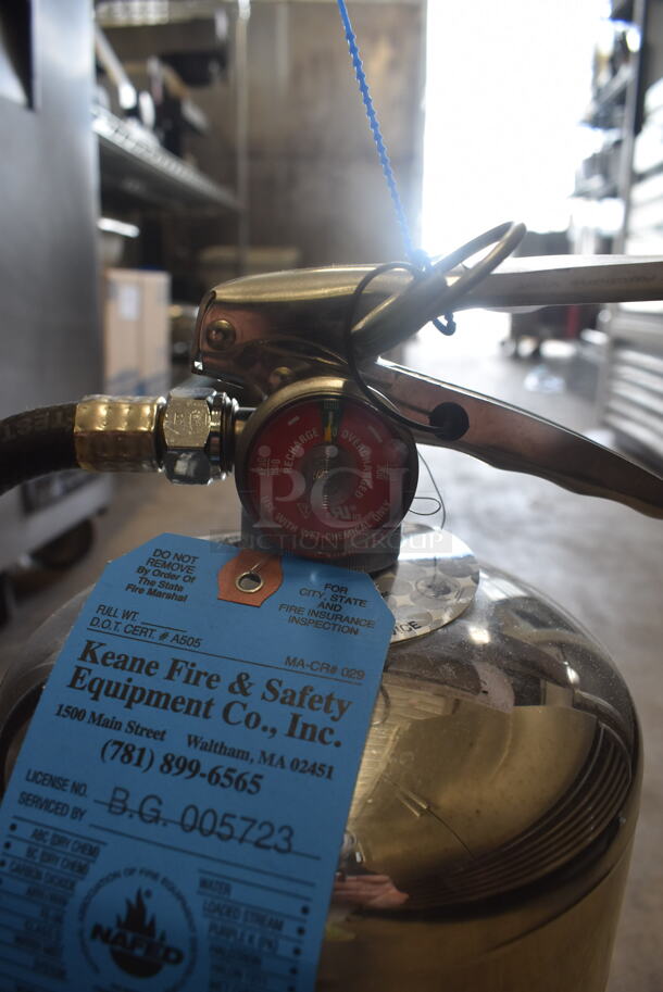 Amerex B260 Wet Chemical Fire Extinguisher. Buyer Must Pick Up - We Will Not Ship This Item.  - Image 3 of 3