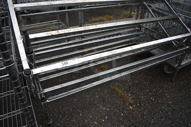 3 Metal Dunnage Racks. 48x24x14. 3 BUYER MUST DISMANTLE. PCI CANNOT DISMANTLE FOR SHIPPING. PLEASE CONSIDER FREIGHT CHARGES. - Image 3 of 3