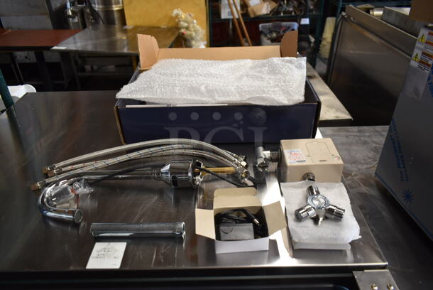 BRAND NEW SCRATCH AND DENT! Waterloo 750EFDMG12 Electronic Hands Free Sensor Faucet. Stock Picture Used as Gallery. - Image 3 of 8