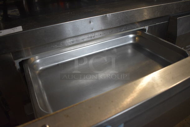 Continental Stainless Steel Commercial 2 Drawer Chef Base. 115 Volts, 1 Phase. 51x34x25.5. Tested and Working! - Image 4 of 4